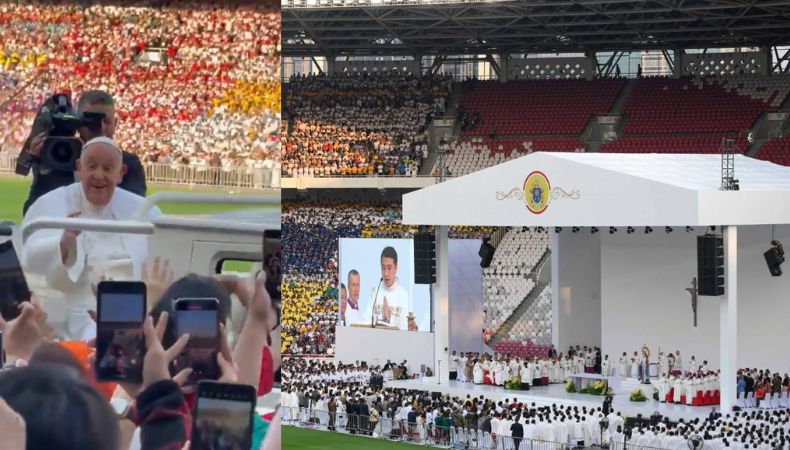 Este día el Papa Francisco cierra su gira en Indonesia uno de los cuatro países que visitará en su viaje internacional número 45.