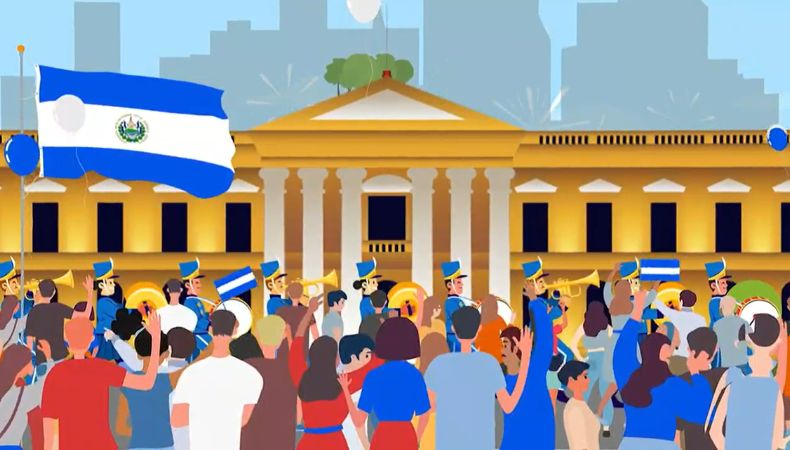 En el Código Penal se establece las sanciones que puede incurrir una persona al irrespetar los símbolos patrios de El Salvador.