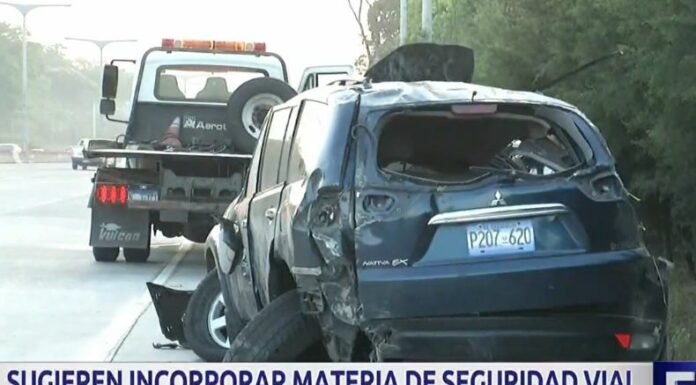 Especialistas en seguridad vial y docentes proponen incorporar una asignatura de seguridad vial en la currícula del Ministerio de Educación.