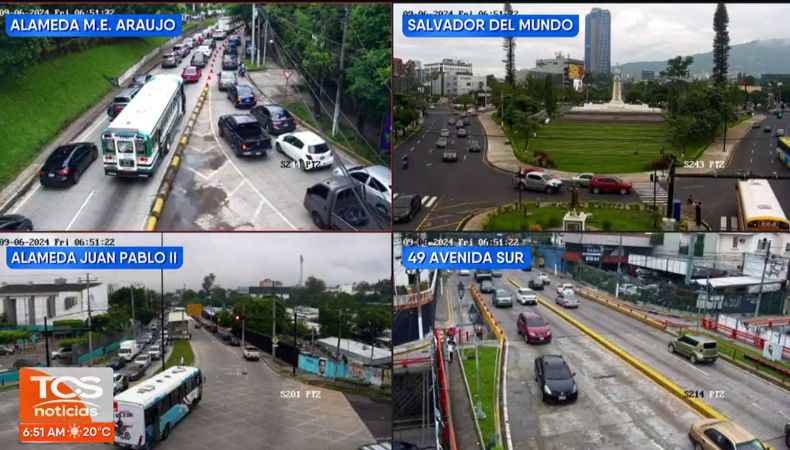 Desde muy temprano, le acompañamos para mostrarle el reporte del tráfico en las distintas arterias en este 6 de septiembre.