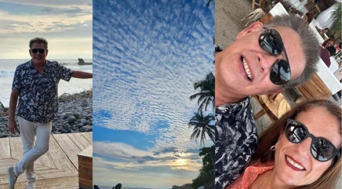 Moisés Urbina, comparte increíbles momentos al lado de su amada esposa en un lugar mágico del 