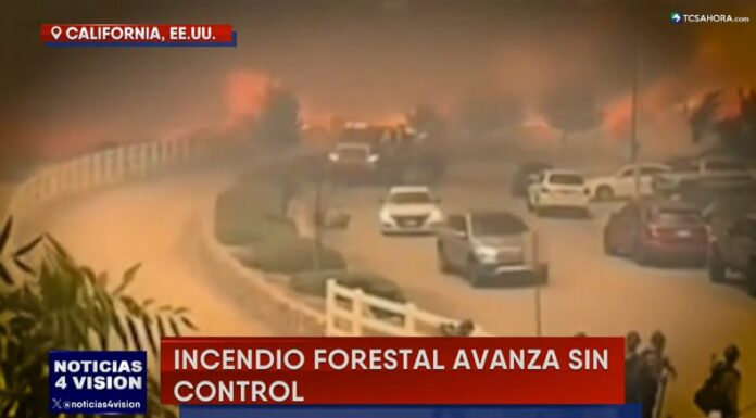 De momento, las autoridades reportan al menos 14 incendios forestales activos en California, Estados Unidos.