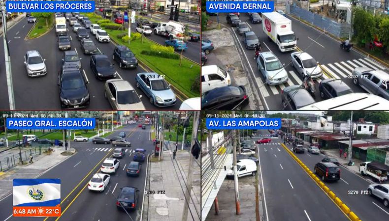 Desde muy temprano, le acompañamos para mostrarle el reporte del tráfico en las distintas arterias en este 11 de septiembre.