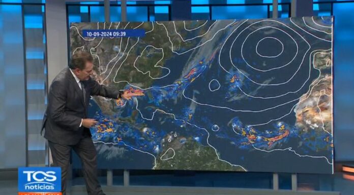 El ingeniero Moisés Urbina brindó un informe detallado del clima para este día y lo que resta de la semana.