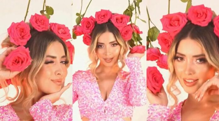 Larissa Graniello se puso creativa y con todo un equipo de trabajo crearon un video donde luce más que radiante.
