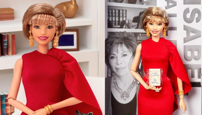 Isabel Allende Mattel honra a la reconocida escritora chilena, Isabel Allende, y a su