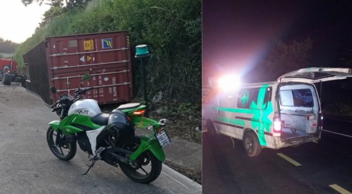 Te presentamos los accidentes de tránsito ocurridos en diferentes partes del país, hasta este instante, en el viernes 13 de septiembre.