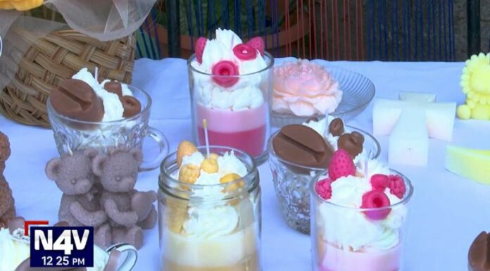 La creación de velas reales ha llevado a Aracely a ofrecer un producto innovador y que para el ojo humano se confunden con un rico postre.