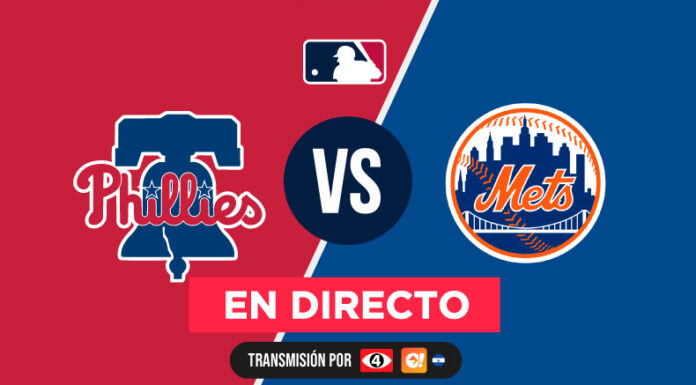 Disfruta lo más destacado del partido de la MLB entre Phillies y Mets.