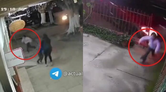 Por segundos una niña se salvó de milagro de ser atropellada por presuntamente de un conductor ebrio en Chile.