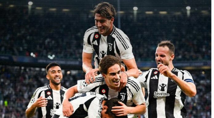 En uno de los encuentros más interesantes de la jornada, el conjunto de la Juventus se quedó con el resultado a favor en el nuevo formato de Champions.