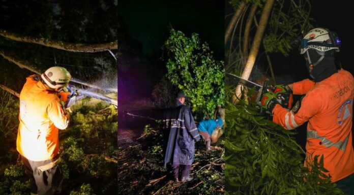 Tras las intensas lluvias registradas en las últimas horas, han generado estragos en distintos puntos del territorio nacional.