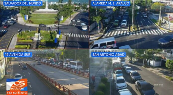 Desde muy temprano, le acompañamos para mostrarle el reporte del tráfico en las distintas arterias en este 18 de septiembre.