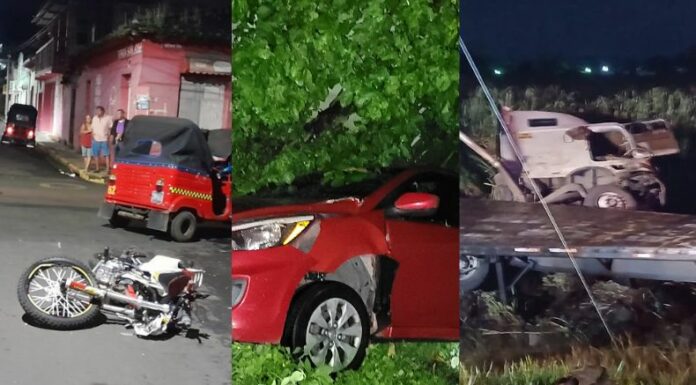 Te presentamos los accidentes de tránsito ocurridos en diferentes partes del país, hasta este instante, en el miércoles 18 de septiembre.