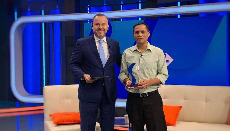 Salvadoreño comprometido Ángel Ramírez forma parte de los cinco finalistas de