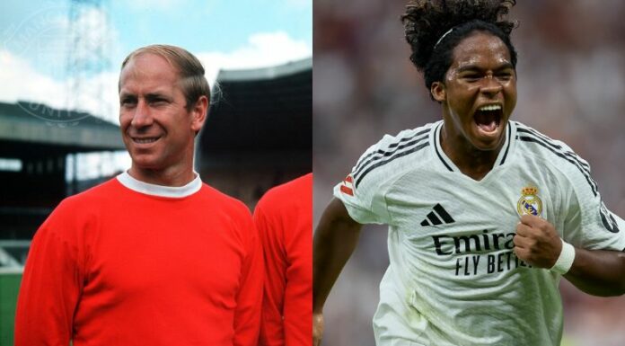 Endrick es molestado con Bobby Charlton luego de manifestar que la leyenda inglesa de los 60' es uno de sus ídolos.