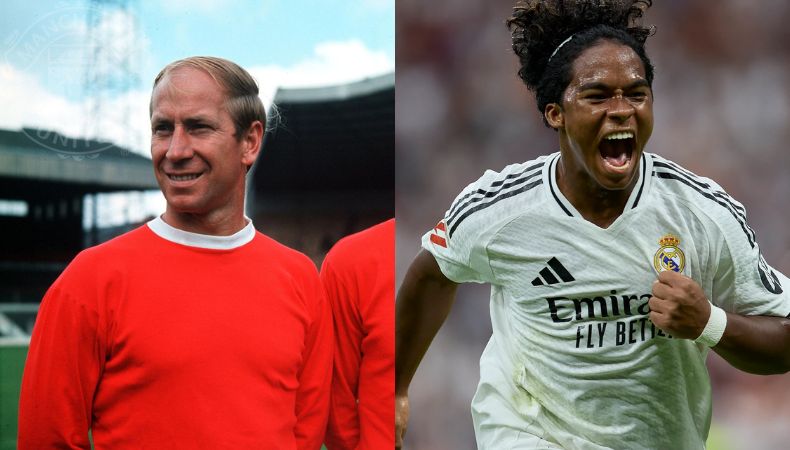 Endrick es molestado con Bobby Charlton luego de manifestar que la leyenda inglesa de los 60' es uno de sus ídolos.