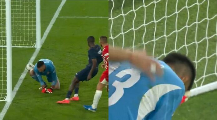 Paulo Gazzaniga cometió un fallo grosero que le costó caro al Girona y favoreció al PSG.