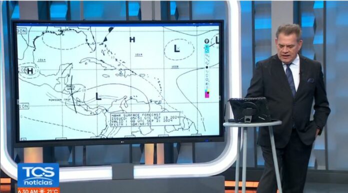 El ingeniero Moisés Urbina, brindó más detales sobre la vigilancia de dos giros centroamericanos que afectarán al país.