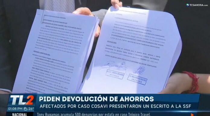 Afectados por el caso COSAVI presentaron un escrito en el que solicitan mayores detalles sobre la devolución de sus ahorros.