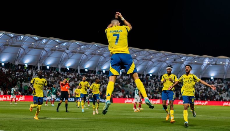 En uno de los encuentros interesantes de la jornada, el Al Nassr se quedó con un tremendo momento al ganar el partido y uno de los goles fue de Cristiano Ronaldo.
