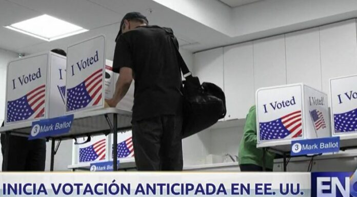 En Estados Unidos, iniciaron las votaciones anticipadas de las elecciones presidenciales del 5 de noviembre.
