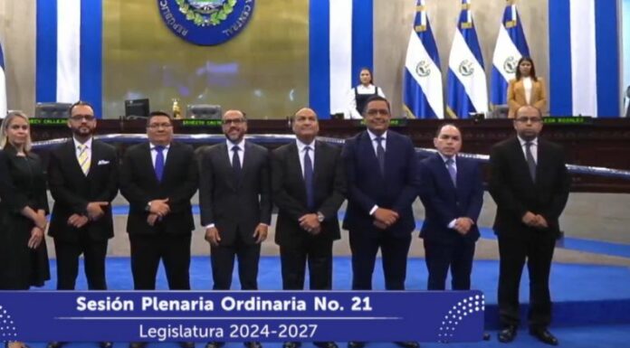 Los diputados de la Asamblea Legislativa eligieron en Sesión Plenaria a los magistrados de la Corte Suprema de Justicia.