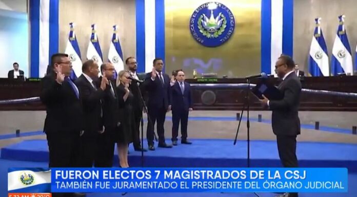 Con 57 votos, la Asamblea Legislativa aprobó siete magistrados propietarios de la Corte Suprema de Justicia (CSJ).