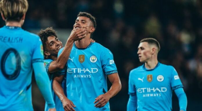 En uno de los partidos interesantes de la jornada, el Manchester City se quedó con un gran triunfo ante el Watford en la Carabao Cup.