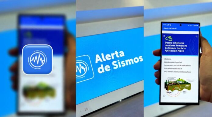 El Ministerio de Medio Ambiente y Recursos Naturales (MARN), lanzó la innovadora aplicación llamada Alerta Temprana de Sismos.