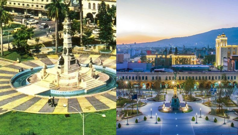 La Plaza Libertad es uno de los espacios que alberga historia y riqueza arquitectónica en el Centro Histórico de San Salvador.