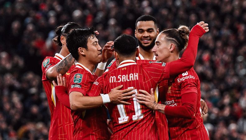 En uno de los encuentros interesantes de la jornada, el Liverpool se quedó con un gran triunfo ante el West Ham en la Carabao Cup.