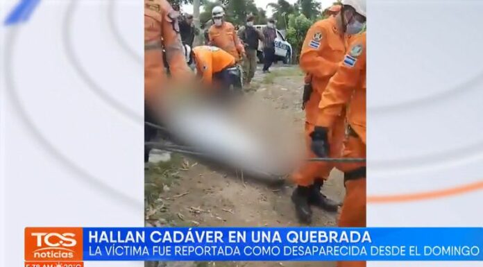 De acuerdo con el informe preliminar, el hombre desapareció desde el domingo y fue encontrado sin vida en un barranco.