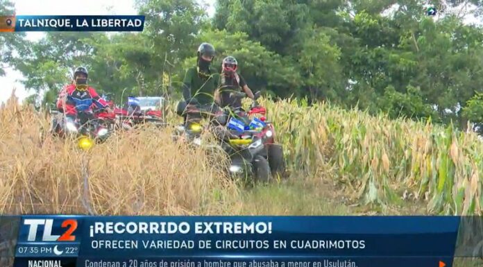 En Talnique, La Libertad, aficionados realizan recorridos extremos en circuitos de cuadrimotos 4x4, por las montañas del distrito.