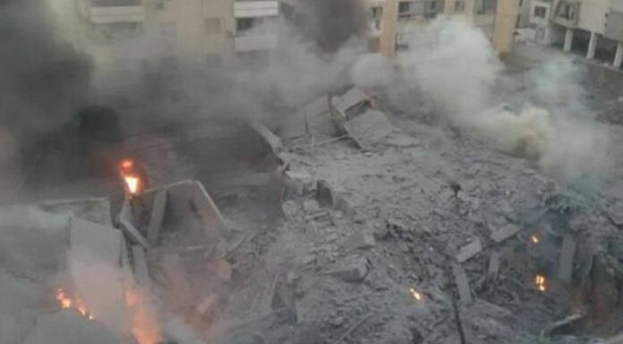 El ejército de Israel bombardeó el cuartel general de Hezbolá, ubicado en edificios residenciales en Beirut.