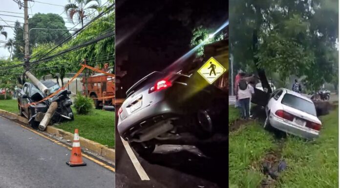 Te presentamos los accidentes de tránsito ocurridos en diferentes partes del país, hasta este instante, en el lunes 30 de septiembre.