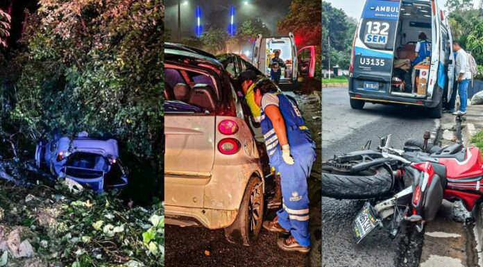 Te presentamos los accidentes de tránsito ocurridos en diferentes partes del país, hasta este instante, en el martes 01 de octubre. 