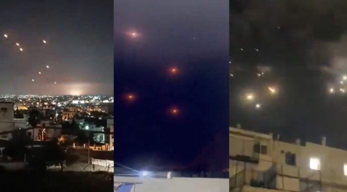 Las Fuerzas de Defensa de Israel (FDI) confirmaron el ataque de misiles balísticos lanzados por Irán.