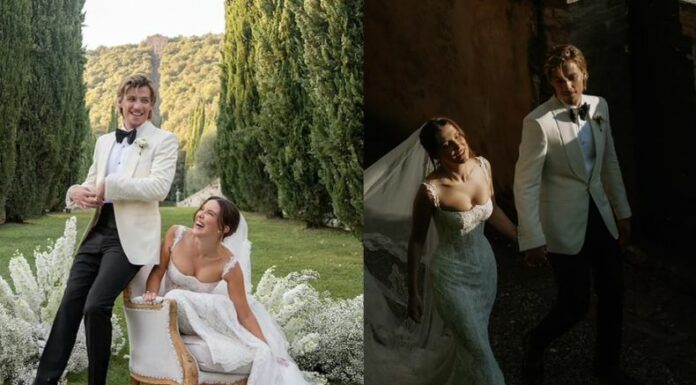 Millie y Jake, una de las parejas del momento, contrajeron matrimonio en mayo de este año y ahora comparten recuerdos de ese mágico instante.