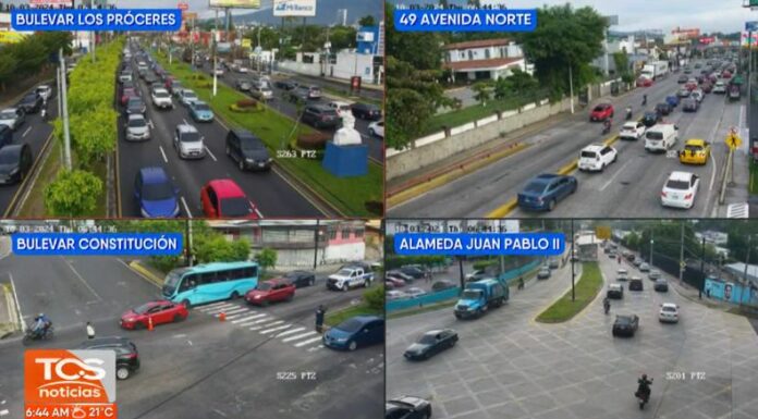 Desde muy temprano, le acompañamos para mostrarle el reporte del tráfico en las distintas arterias en este 03 de octubre.