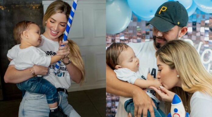 La presentadora de televisión, Larissa Graniello sorprende a los internautas tras publicar imágenes inéditas del primer año de su hijo.