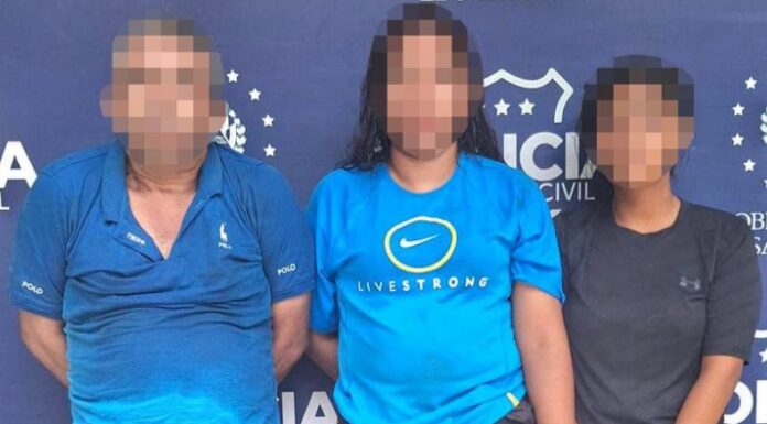 La Policía Nacional Civil (PNC) reportó la captura de 3 personas que hurtaron en varias viviendas en Santa Ana.