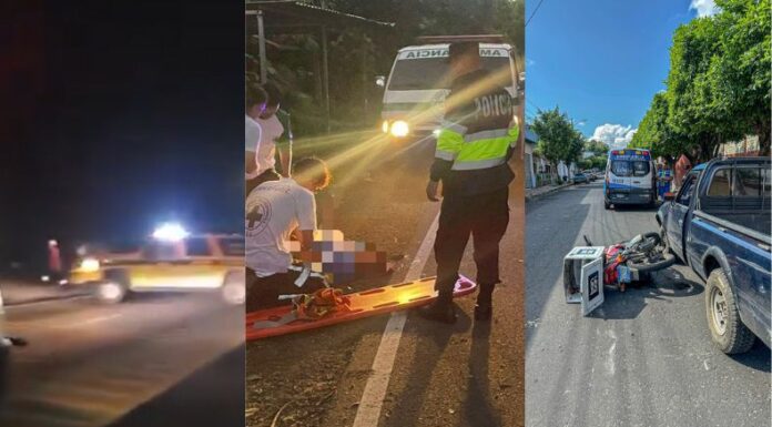 Te presentamos los accidentes de tránsito ocurridos en diferentes partes del país, hasta este instante, en el domingo 6 de octubre.