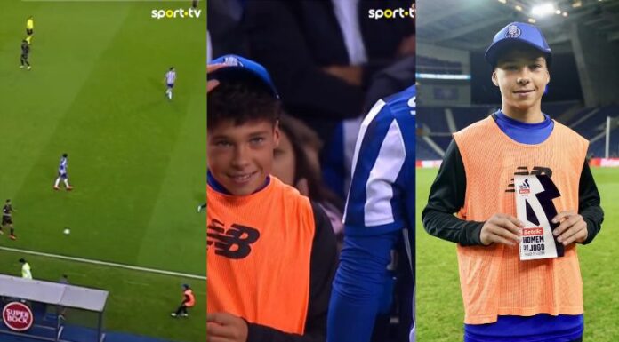 El Porto reconoció el trabajo de un bolerito entregándole el premio a jugador más valioso de un partido.