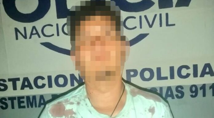 La Policía Nacional Civil (PNC) reportó la captura de un hombre que lesionó con un envase de vidrio a otro en Usulután.