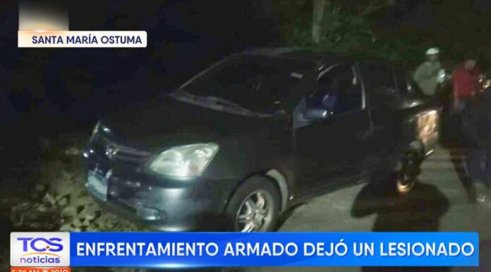 El enfrentamiento armado entre distribuidores de drogas y agentes de la PNC dejó un lesionado y dos detenidos.