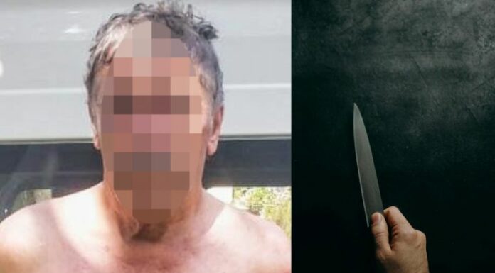 En Quezaltepeque, la Policía Nacional Civil capturó a un hombre, luego de que atacó a su nuera con arma blanca.