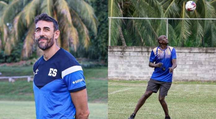 El partido entre Selecta y San Vicente y las Granadinas tiene su propio enfrentamiento en los banquillos.