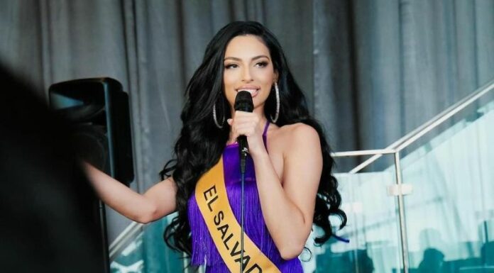 La delgada salvadoreña, Giulia Zanoni destaca en certamen de belleza internacional con el ritmo de Shakira.Giulia Zanoni quien estará representando a El Salvador en Miss Grand International, ya se encuentra de viaje para poner el nombre del país en alto. En el evento, que se llevará cabo en Camboya y Tailandia, y donde se reunirán alrededor de 75 naciones que estarán luchando por llevarse la corona a casa.