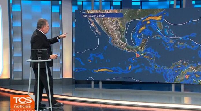 Para los próximos día, se prevé el ingreso de un frente frío sobre el territorio nacional, según los datos proporcionados por Moisés Urbina.